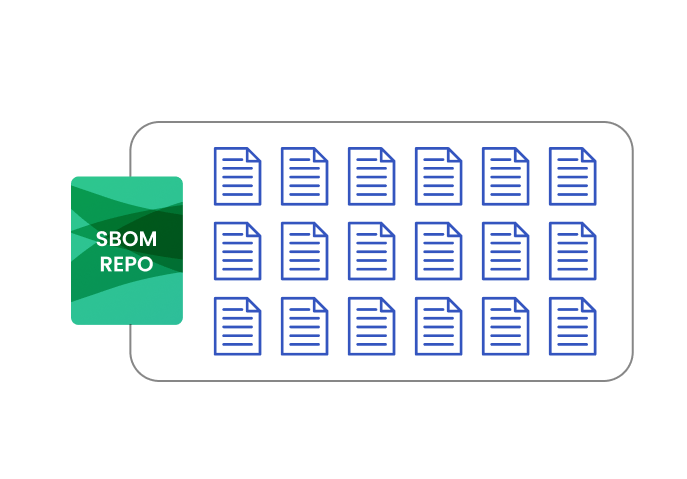 SBOM Repo graphic