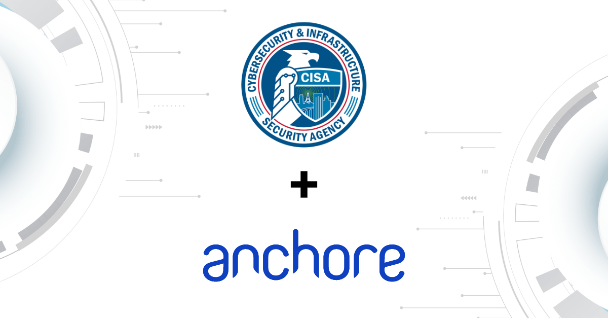 Anchore + CISA Logos