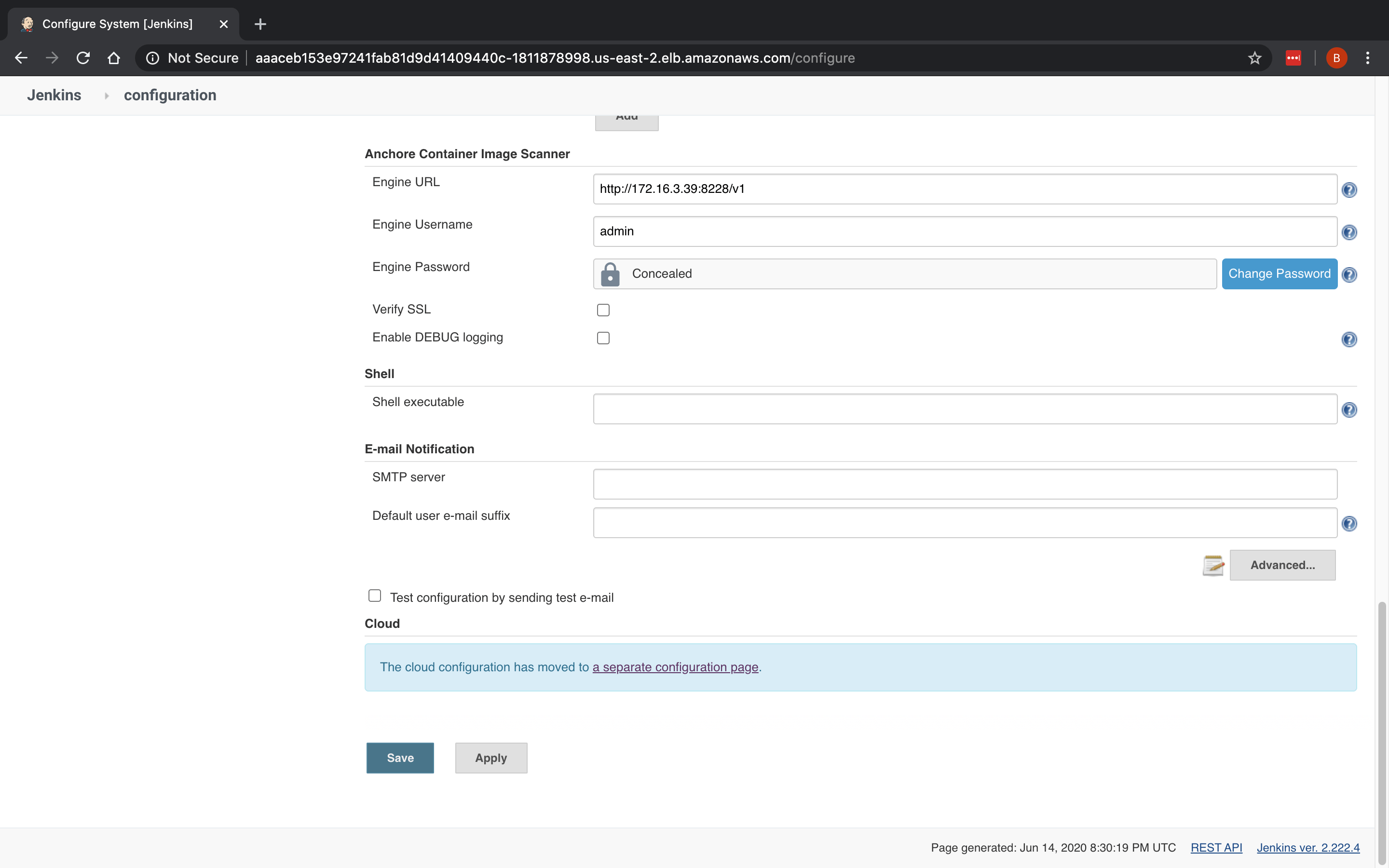 Integrating Anchore Vulnerability Scanning and Compliance and Configure Jenkins Plugin