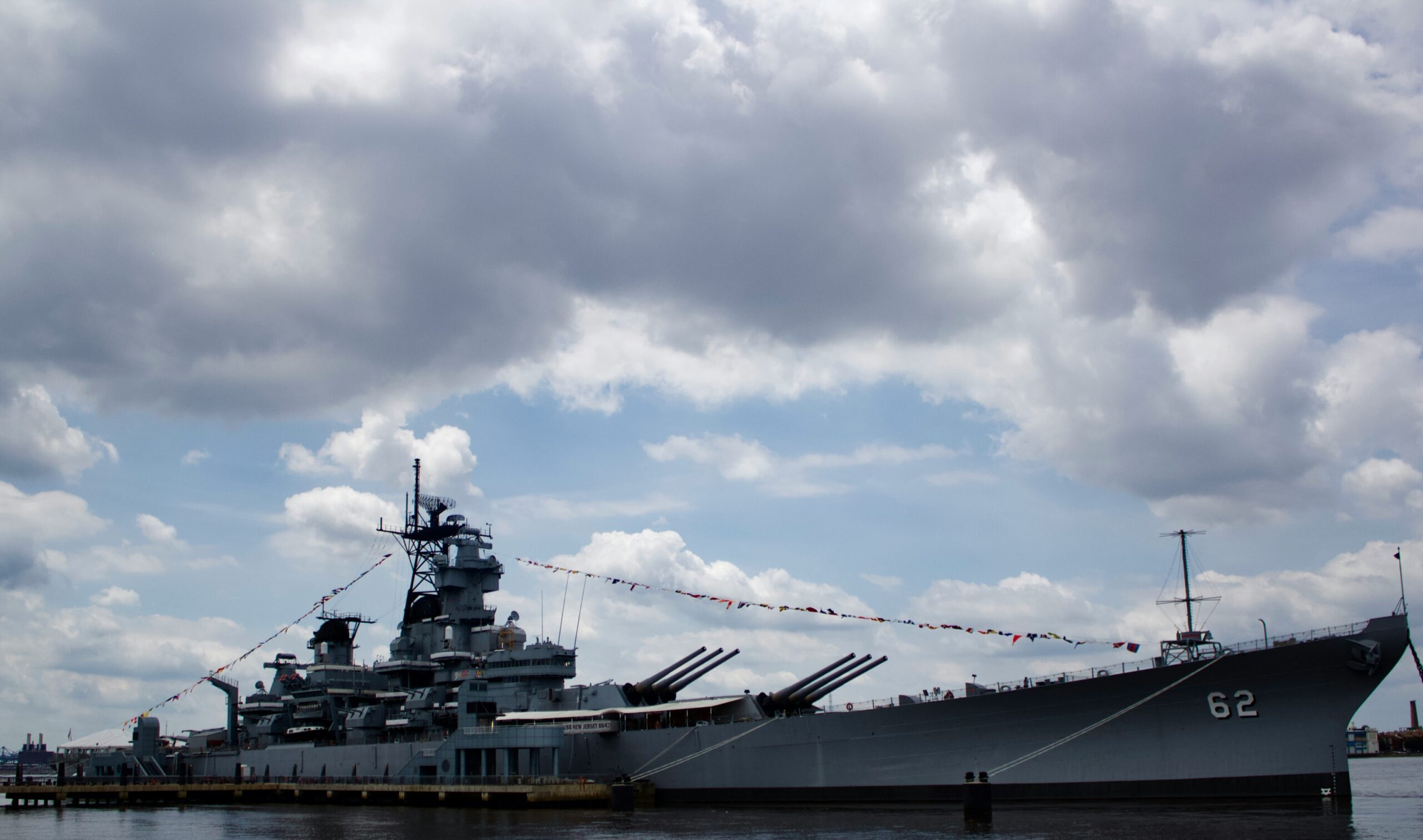 Image of a US Navy battleship. The battleship runs highly secure software that was built inside a DoD software factory.