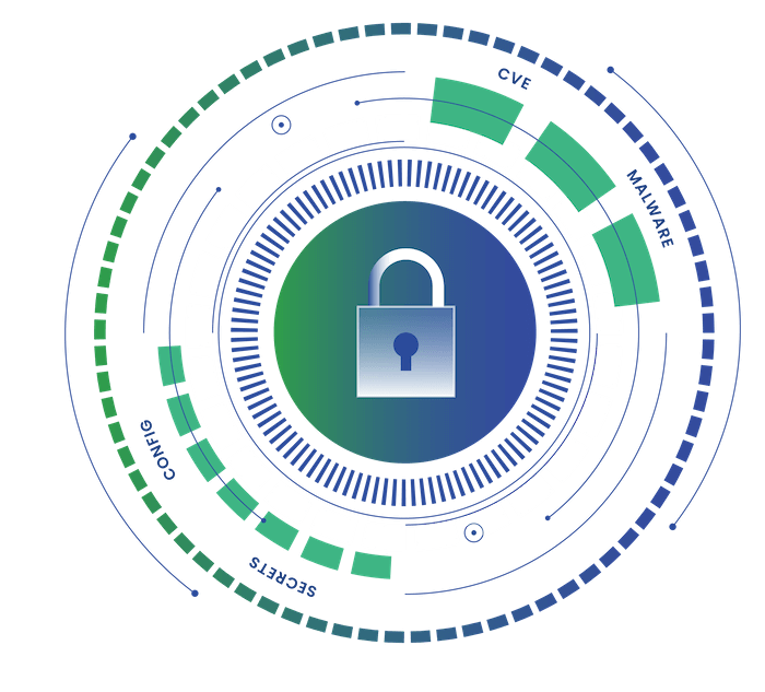 Lock Icon in Anchore Branding